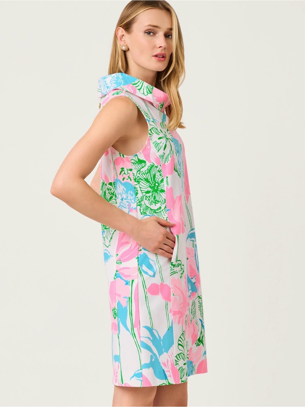 Lilly Pulitzer 
Payson Shift Dress 
Color: Resort White Oversized Viney Liney
